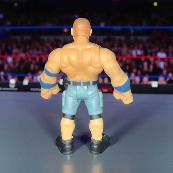 WWE Basic Posable John Cena Action Wrestling Figure Stretch Arms B23 - Picture 2 of 8